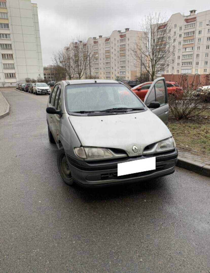 Renault Scenic 1998, Scenic 1998 дизель 1 минивэн / микроавтобус Б/У Минск