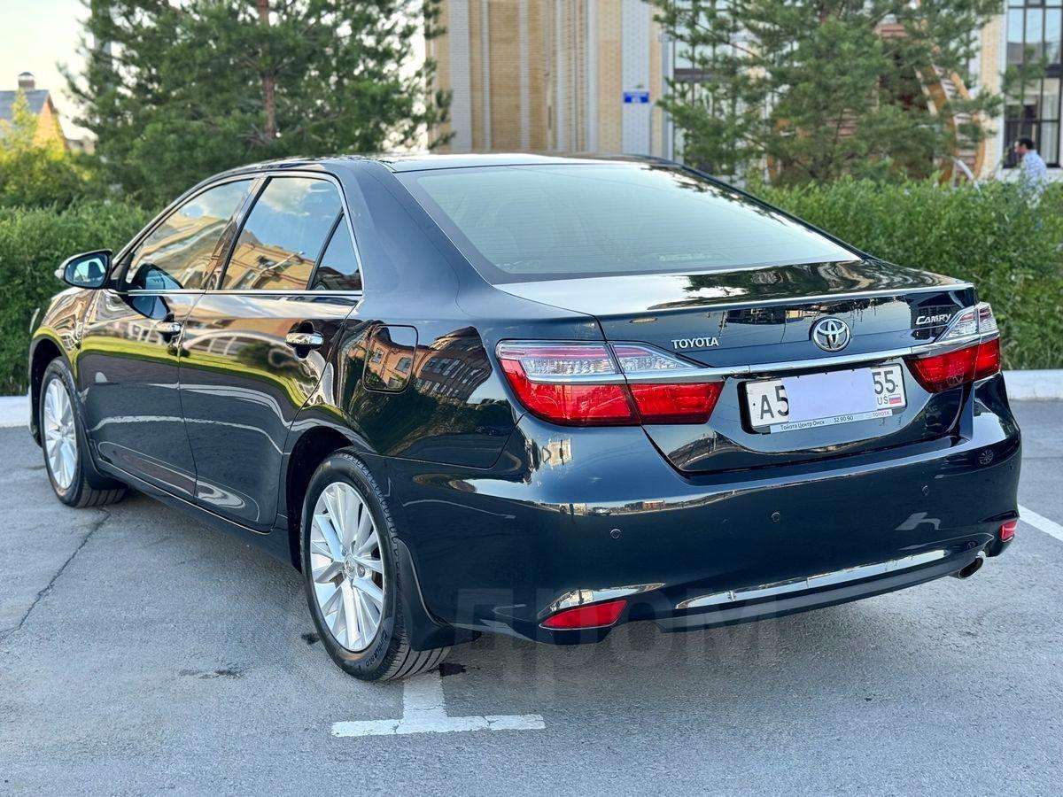 Toyota Camry 2015, Camry 2015 бензин 2.5 седан Б/У Омск