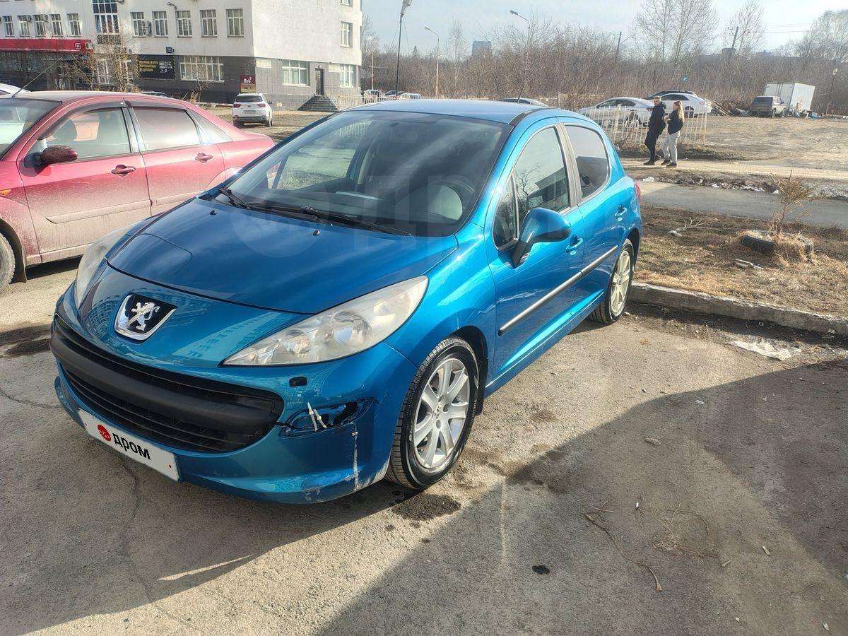 Peugeot 207 2007, 207 2007 бензин 1.6 хэтчбек Б/У Екатеринбург