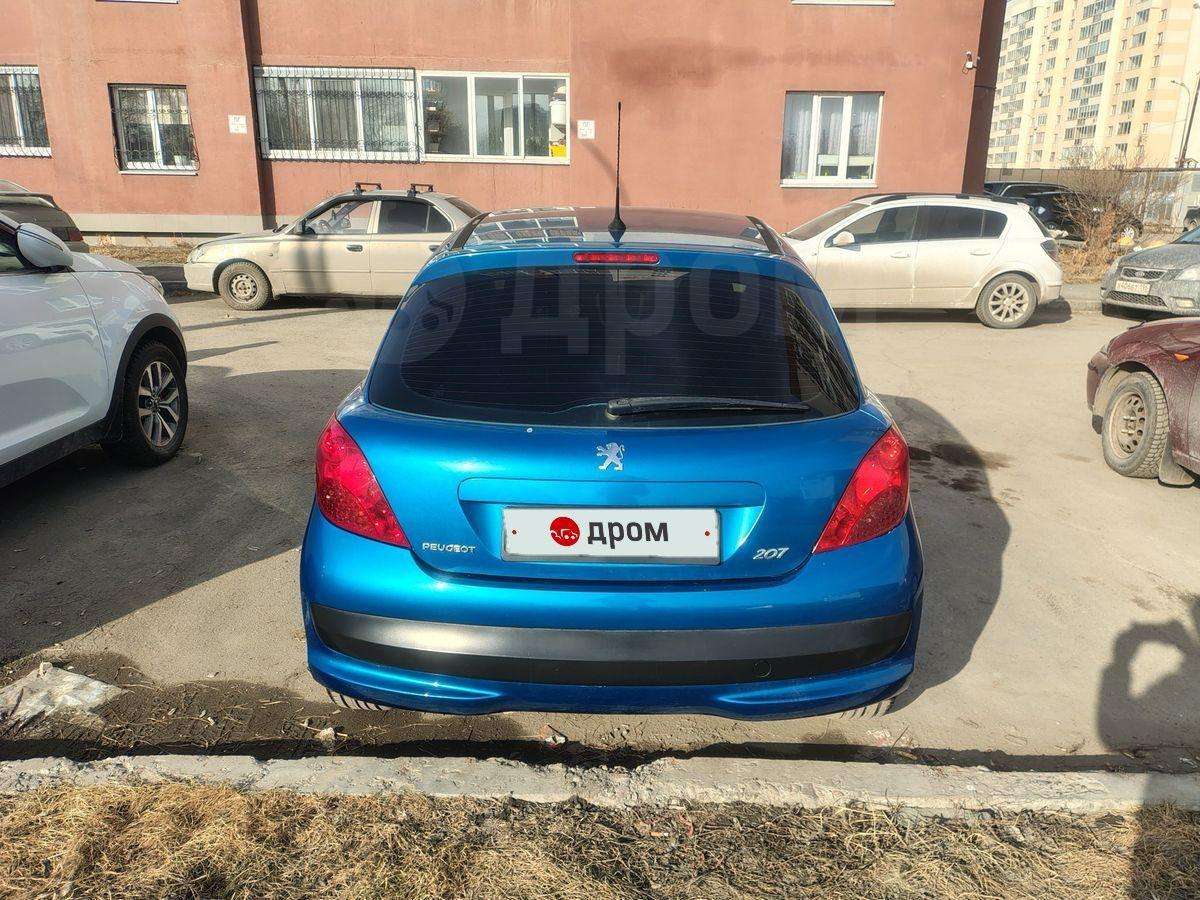 Peugeot 207 2007, 207 2007 бензин 1.6 хэтчбек Б/У Екатеринбург