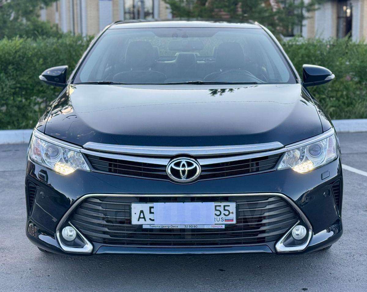 Toyota Camry 2015, Camry 2015 бензин 2.5 седан Б/У Омск