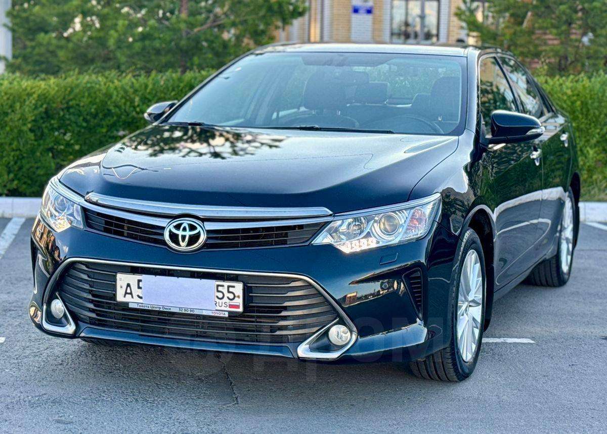 Toyota Camry 2015, Camry 2015 бензин 2.5 седан Б/У Омск