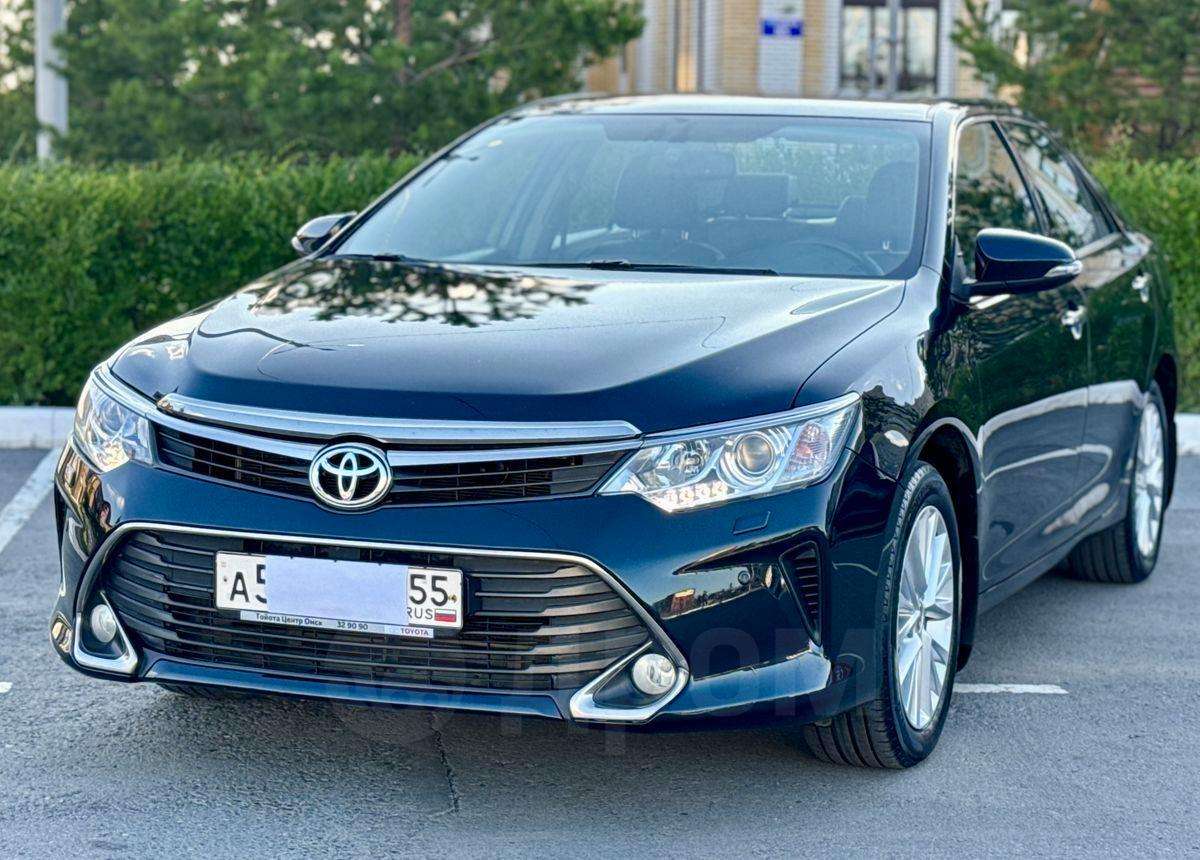 Toyota Camry 2015, Camry 2015 бензин 2.5 седан Б/У Омск