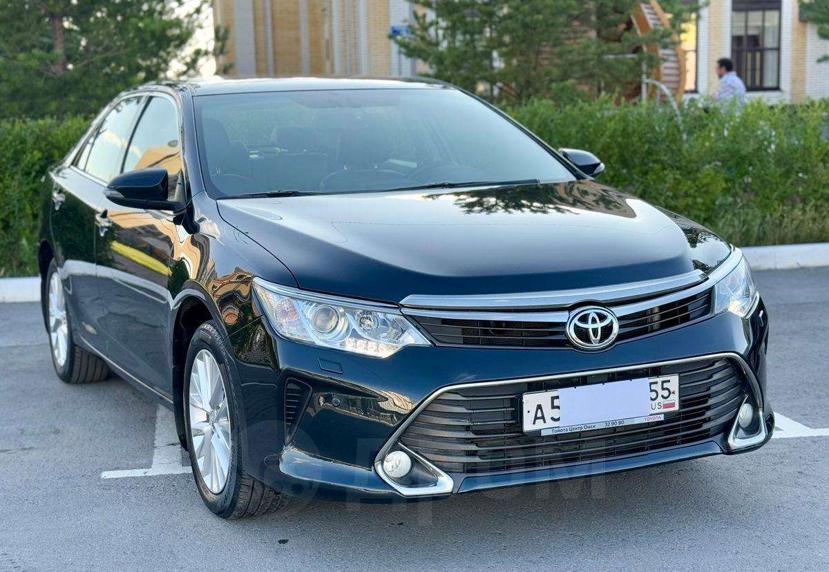 Toyota Camry 2015, Camry 2015 бензин 2.5 седан Б/У Омск