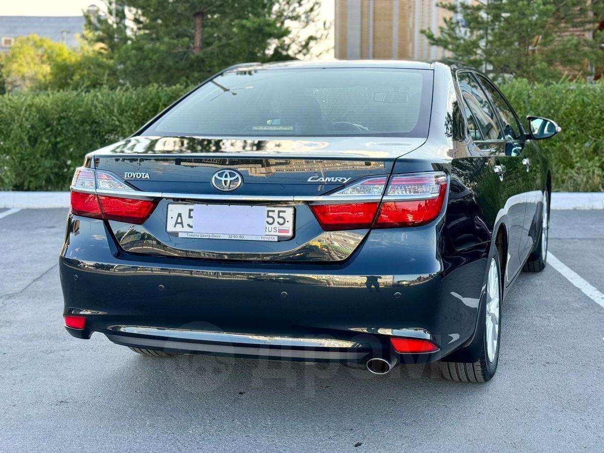 Toyota Camry 2015, Camry 2015 бензин 2.5 седан Б/У Омск