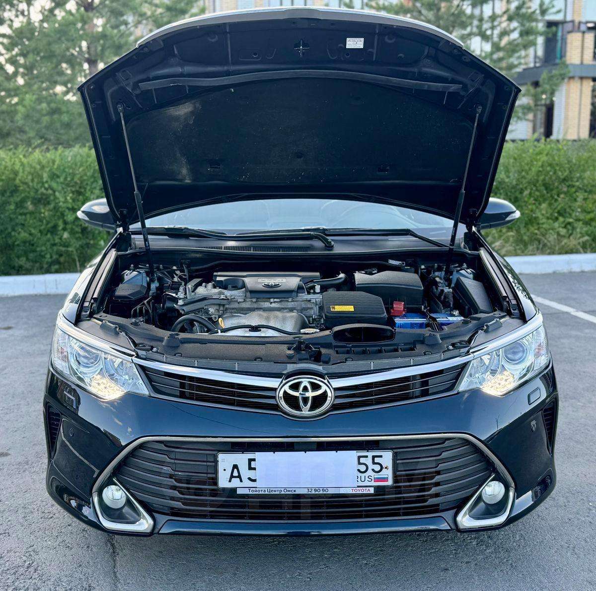 Toyota Camry 2015, Camry 2015 бензин 2.5 седан Б/У Омск