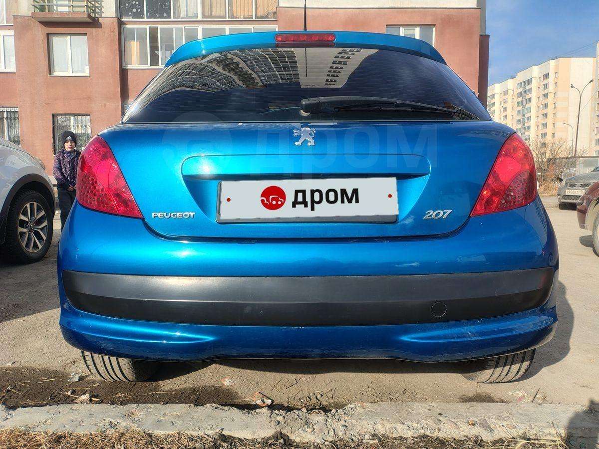 Peugeot 207 2007, 207 2007 бензин 1.6 хэтчбек Б/У Екатеринбург