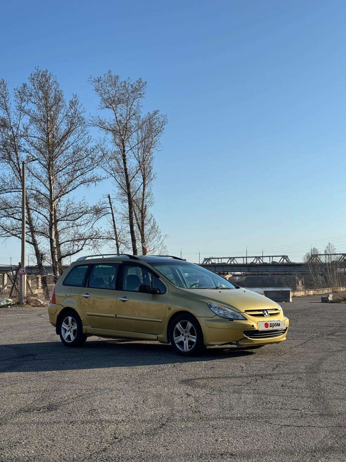 Peugeot 307 2003, 307 2003 бензин 2 универсал Б/У Абакан