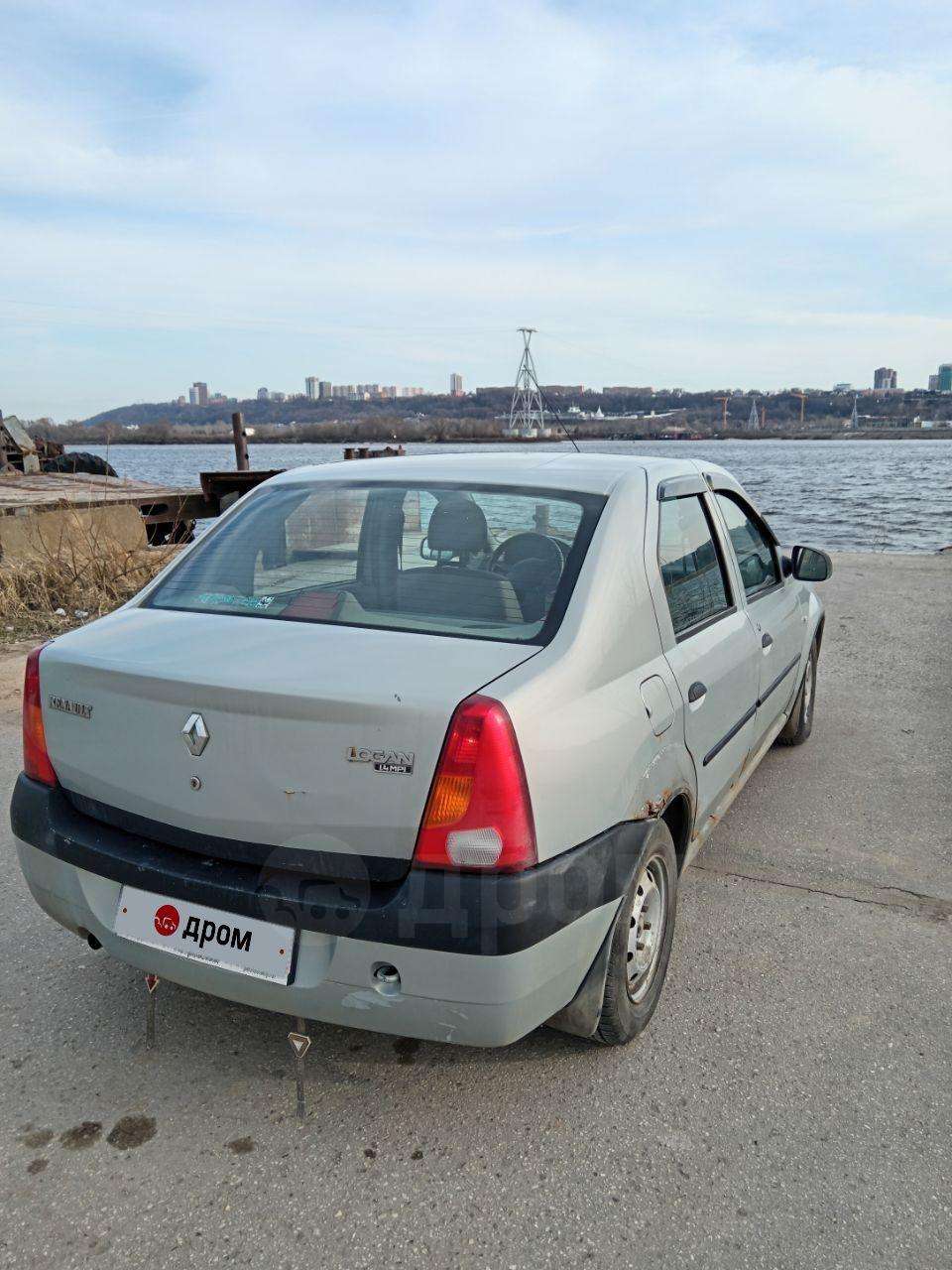 Renault Logan 2005, Logan 2005 бензин 1.4 седан Б/У Нижний Новгород