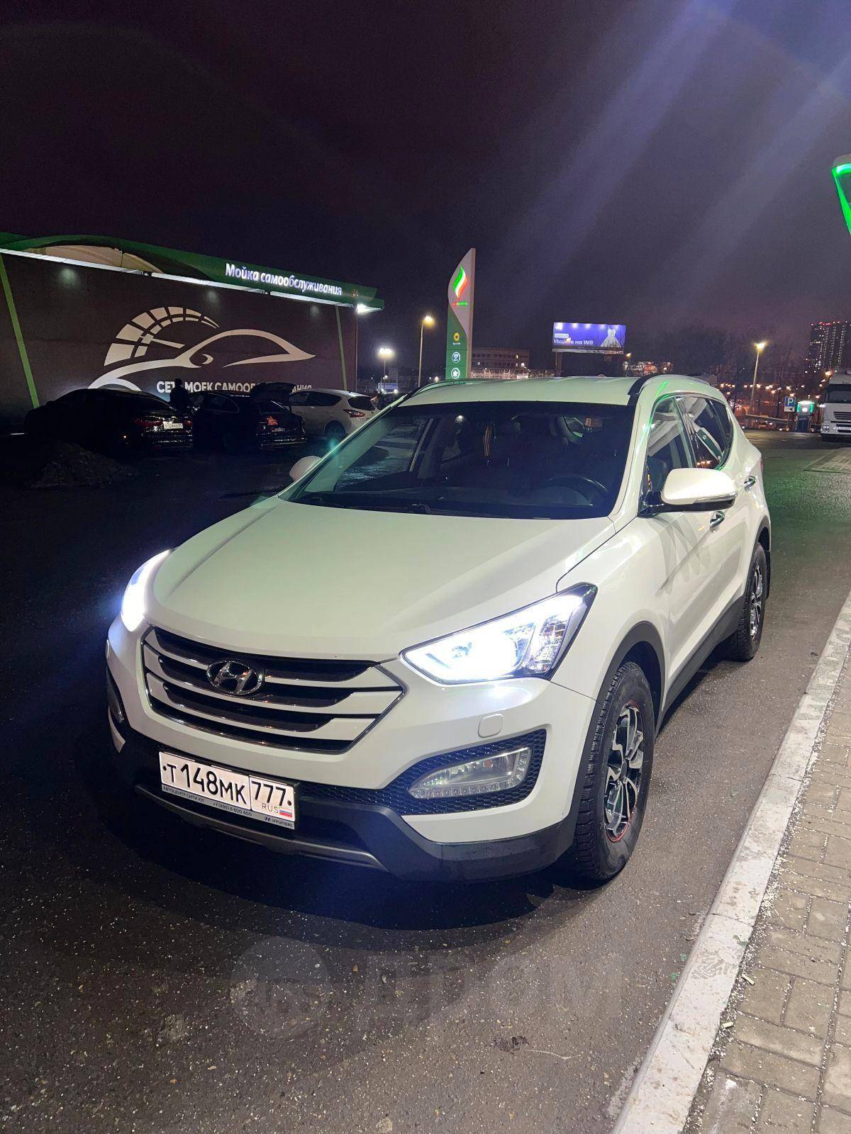Hyundai Santa Fe 2014, Santa Fe 2014 дизель 2.2 внедорожник Б/У Москва
