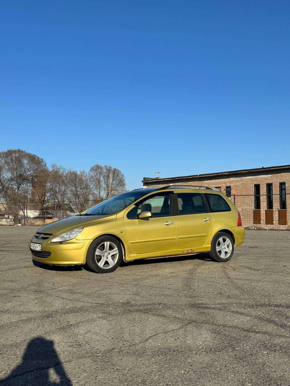 Peugeot 307 2003, 307 2003 бензин 2 универсал Б/У Абакан