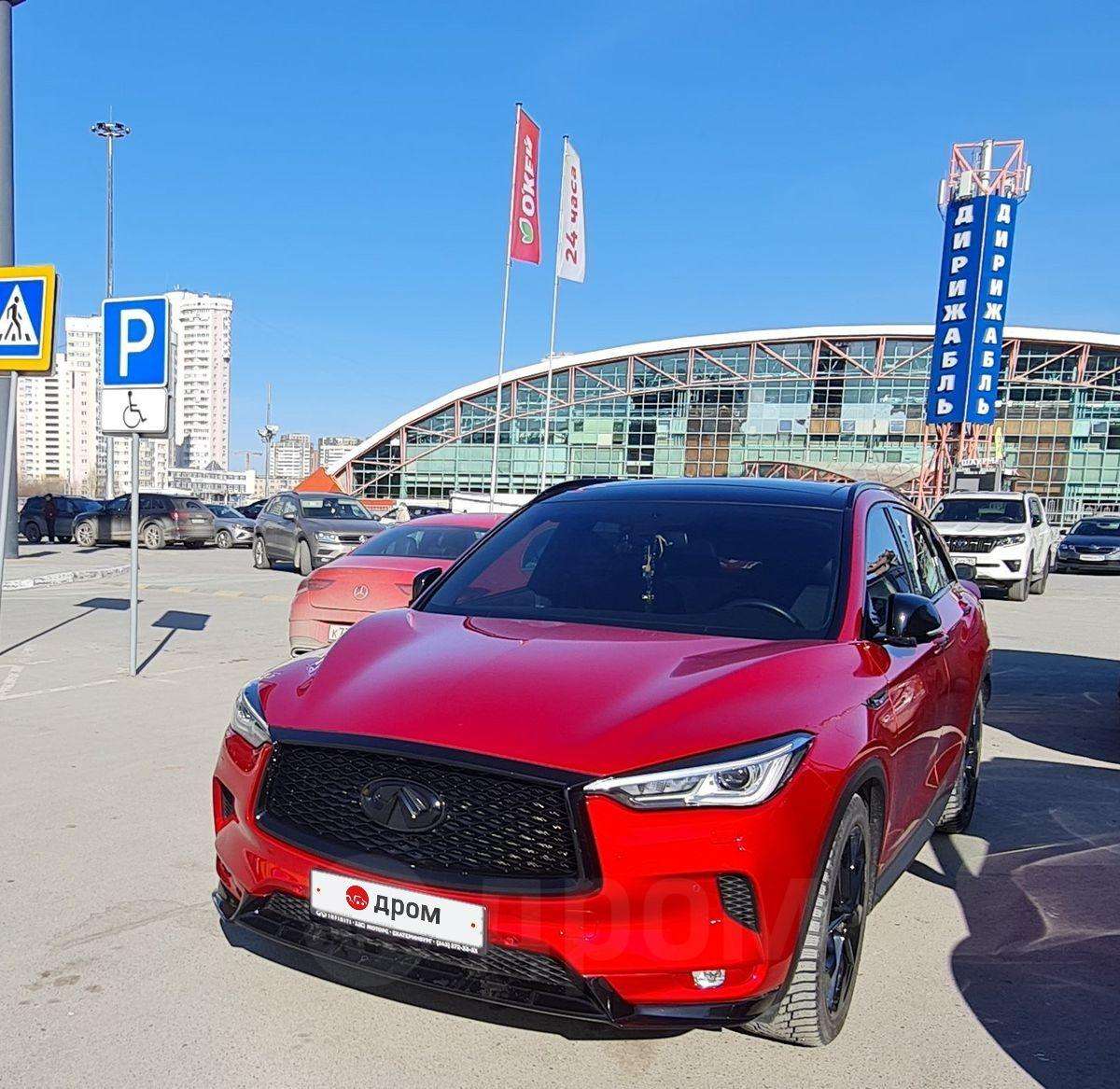 Infiniti QX50 2021, QX50 2021 бензин 2 внедорожник Б/У Екатеринбург